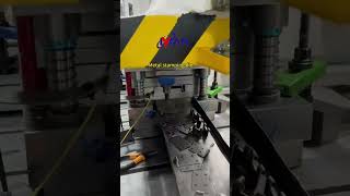 Yanman door hinge progressive die #cabinethinge #machine #manufacturing