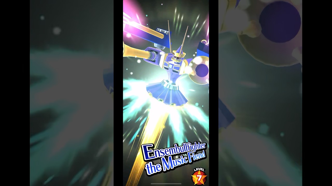 Yugioh Duel Links: Ensembullfighter the Music Fiend Summoning Animation 