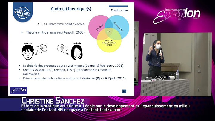 Christine Sanchez Les Doctoriales Epsylon 2021