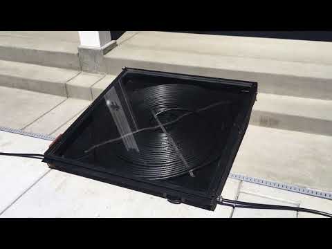 D.I.Y Solar pool heater - heating and maintaining your pool temp using the sun - $125 investment.