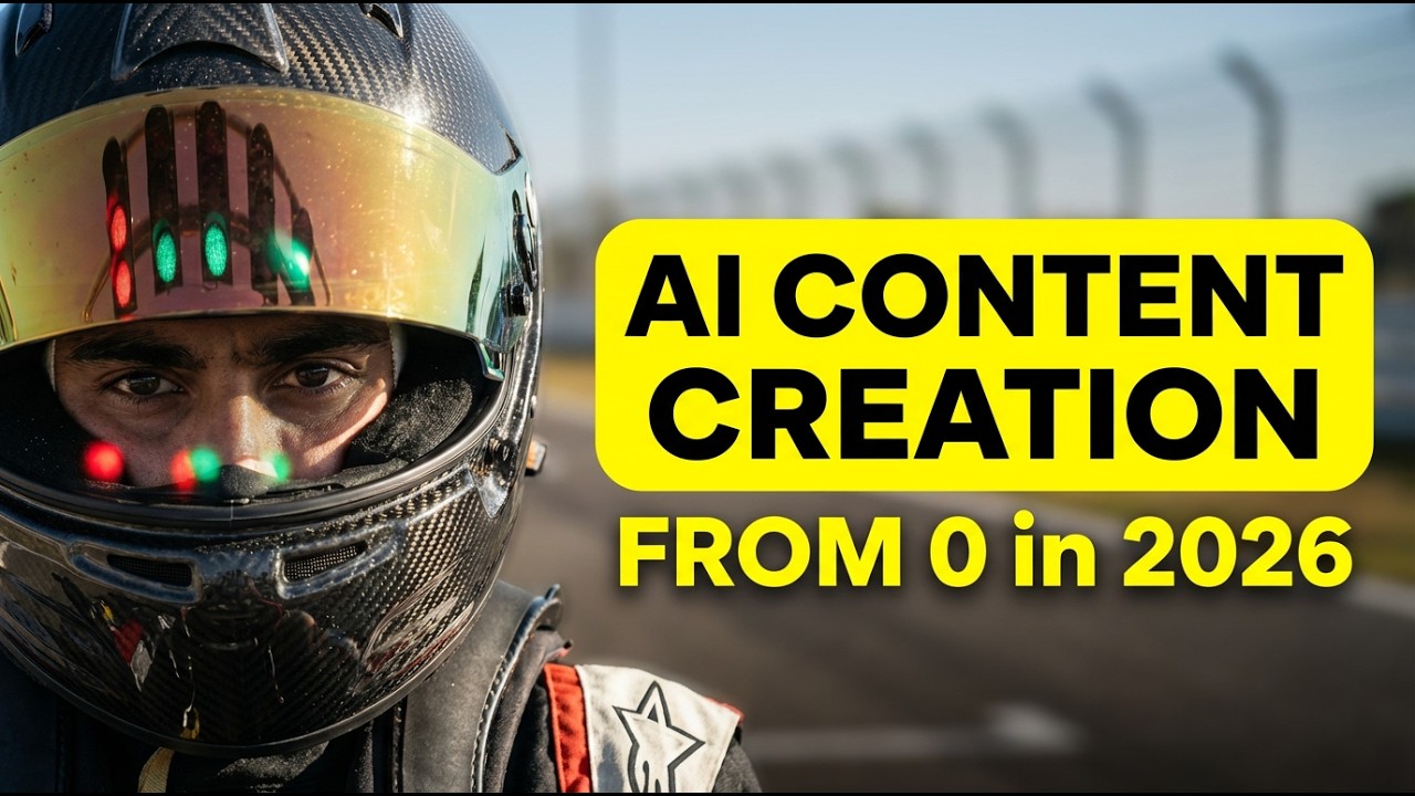 Start AI Content Creation From Zero in 2026: First Image, First Video, First Prompt