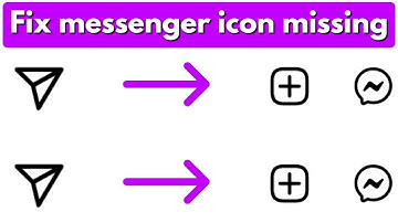 Fix instagram messenger update not showing | messenger icon missing android & ios 2023