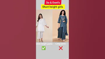 Do Dont S For Short Height Girls Styling Stylingideas Stylish Styleblogger 