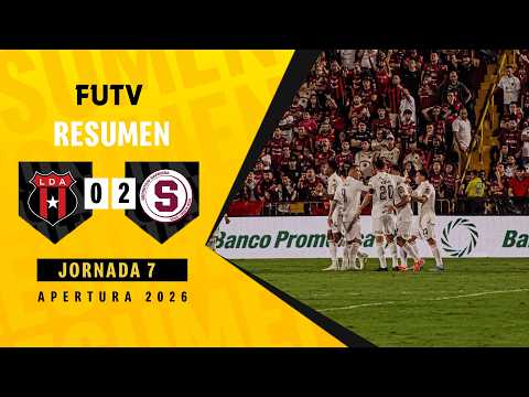 Resumen: Alajuelense 0-2 Saprissa / Apertura 2026