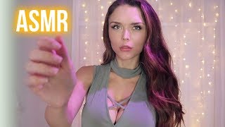 ASMR for Anxiety // Calming You Down + Making You Smile! (face touching, jokes, hand movements)