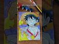 how to draw Monkey D. Luffy #drawing #shorts