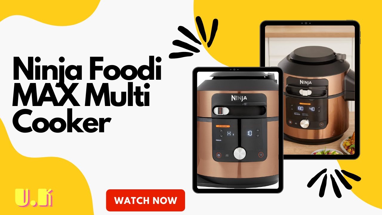 Ninja Foodi MAX Multi Cooker with SmartLid, 14 Cooking Functions in 1, 7.5L  14in1 Pressure Cooker, Air Fryer, Combi-Steam, Slow Cook, Bake, Grill,  Copper/Black  Exclusive OL650UKCP : : Home & Kitchen