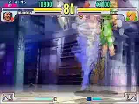 SFIII: 3rd Strike - Dudley [Fujiwara] vs Ken [??]