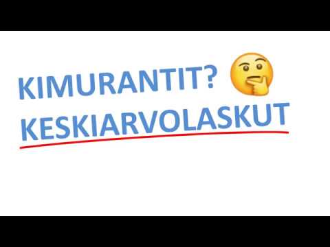 Kimurantit keskiarvolaskut