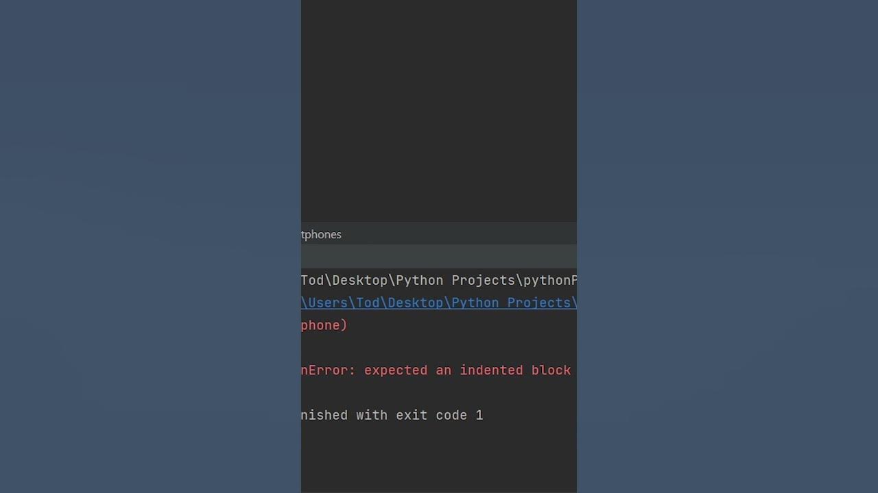 How to avoid indentation errors in for loops? #python #shorts - YouTube