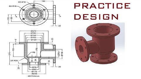 Solidworks practice design for revolve , circular pattern, 3d fillet(20 min)