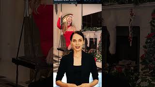 Caprice Bourret Stuns in Festive Santa Look at Premiere of A Scottish Christmas Secret Wealth