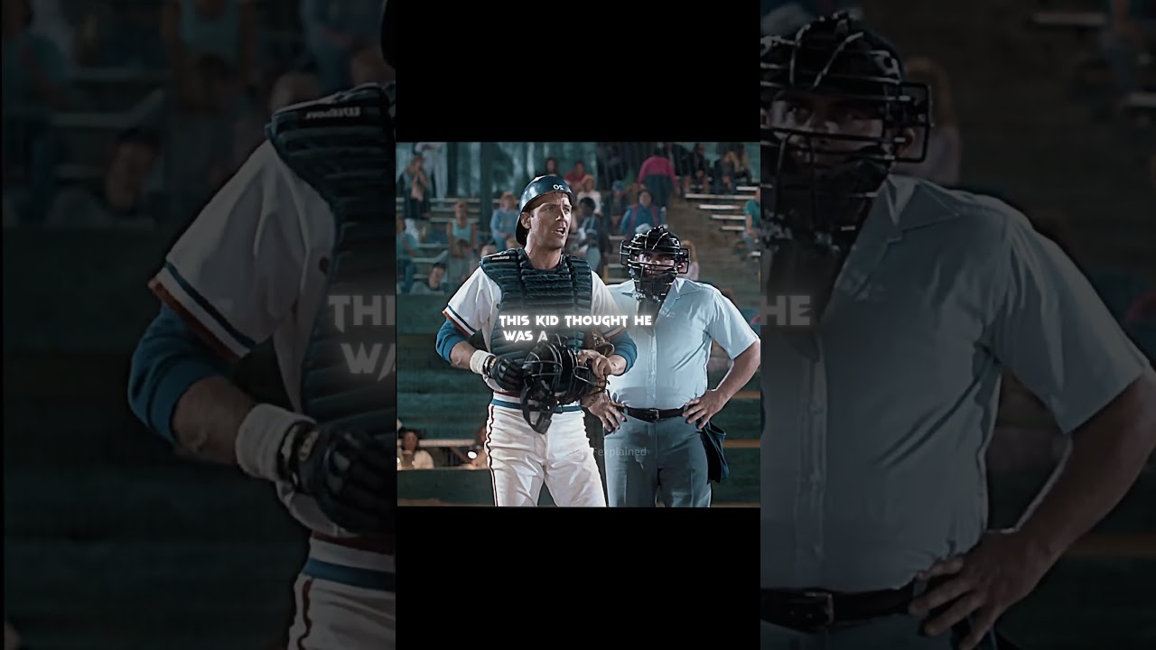 Don’t Mess with the Catcher, Got It?#movie #foryou #film #baseball #sports