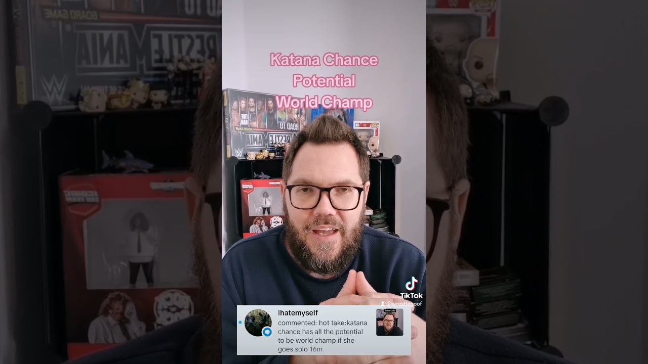 Reacting to WWE hot takes, Katana Chance is a potential World Champ. 
