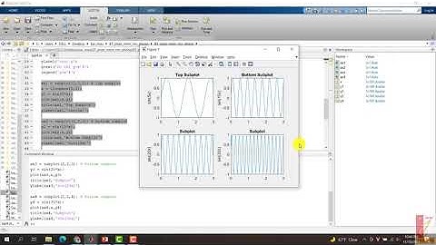 BÀI 2: ĐỒ THỊ 2D TRONG MATLAB ( LESSON 2: GRAPH )