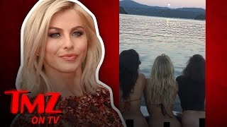 Julianne Hough and Nina Dobrev Lose Their Bottoms! | TMZ TV
