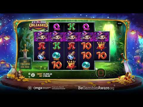 Draw the sword from the stone for legendary wins in Excalibur Unleashed™.