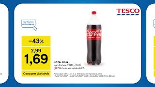 Clubcard šetrí peniaze! Coca Cola & Kačica & Horalky