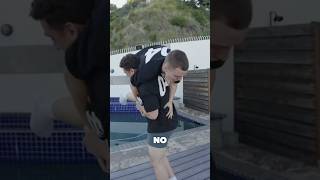 Lacy slammed Clix into the pool… #Lacy