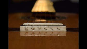 Tying a 12 Hole Tie Block - Classical Guitar