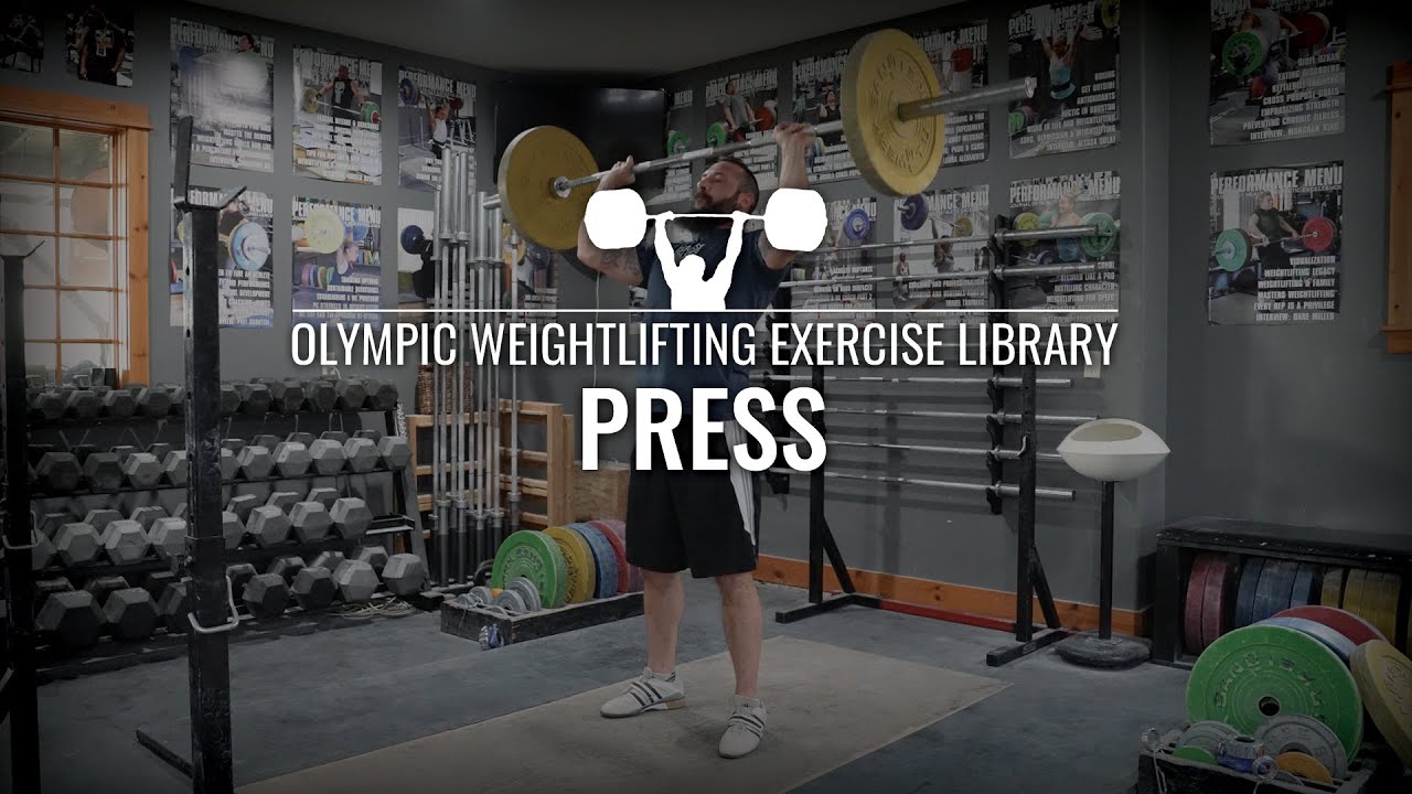 Press Olympic Weightlifting Exercise Library YouTube