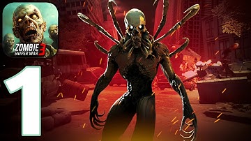 Zombie Sniper War 3 - Gameplay Walkthrough Part 1 - Tutorial (Ios,Android)