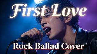 First Love  Utada Hikaru rock Ballad Cover  Powerful Emotional Japanese Rock Version