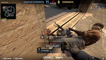 CS:GO - Do not leave the bomb if he