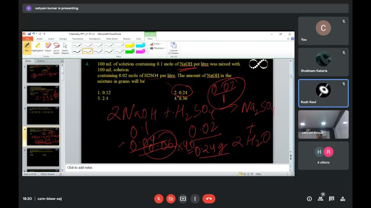 NTSE STAGE II | CHEMISTRY | SESSION 1 | PREVIOUS YEAR PAPER DISCUSSION | 2019-2020