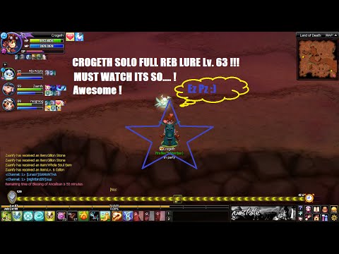 Nostale UK Soloing reborn LOD as Lv 63 Archer Its HOT