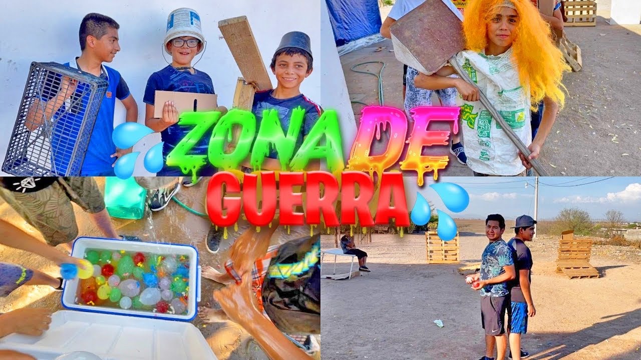 ADIÓS AL CALOR 🔥 NOS REFRESCAMOS JUGANDO GLOBOS CON AGUA 🍅 💦  / Grillo La  Duda Soñadores