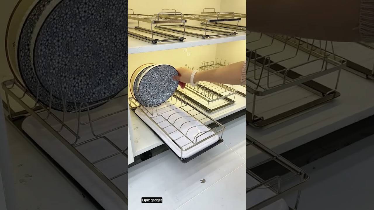 Kitchen Storage Hack | Sliding Bowl Organizer 😍 