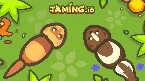 playing taming.io update fox , polecat , skunk