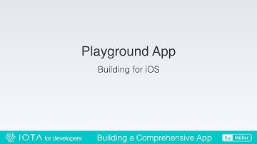 Building the Playground App for iOS - unexpected challenges