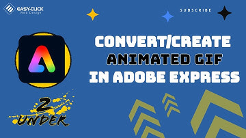 Create animated gif in Adobe Express