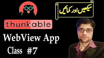 How to Convert Website into Android App Using Thunkable | Thunkable Tutorial in Hindi Urdu