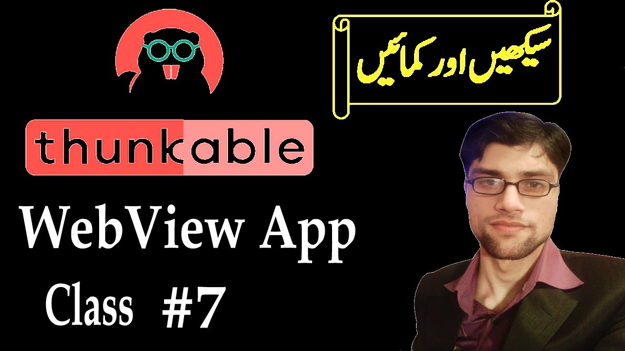 How to Convert Website into Android App Using Thunkable | Thunkable Tutorial in Hindi Urdu