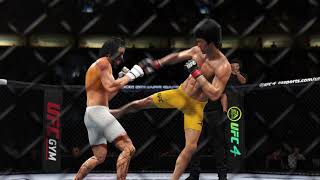Ufc 4 Bruce Lee Vs. Drisana Sharma Curvy Model Ea Sports Ufc 4
