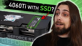 This RTX 4060Ti has one NMVE SSD SLOT that you can use!