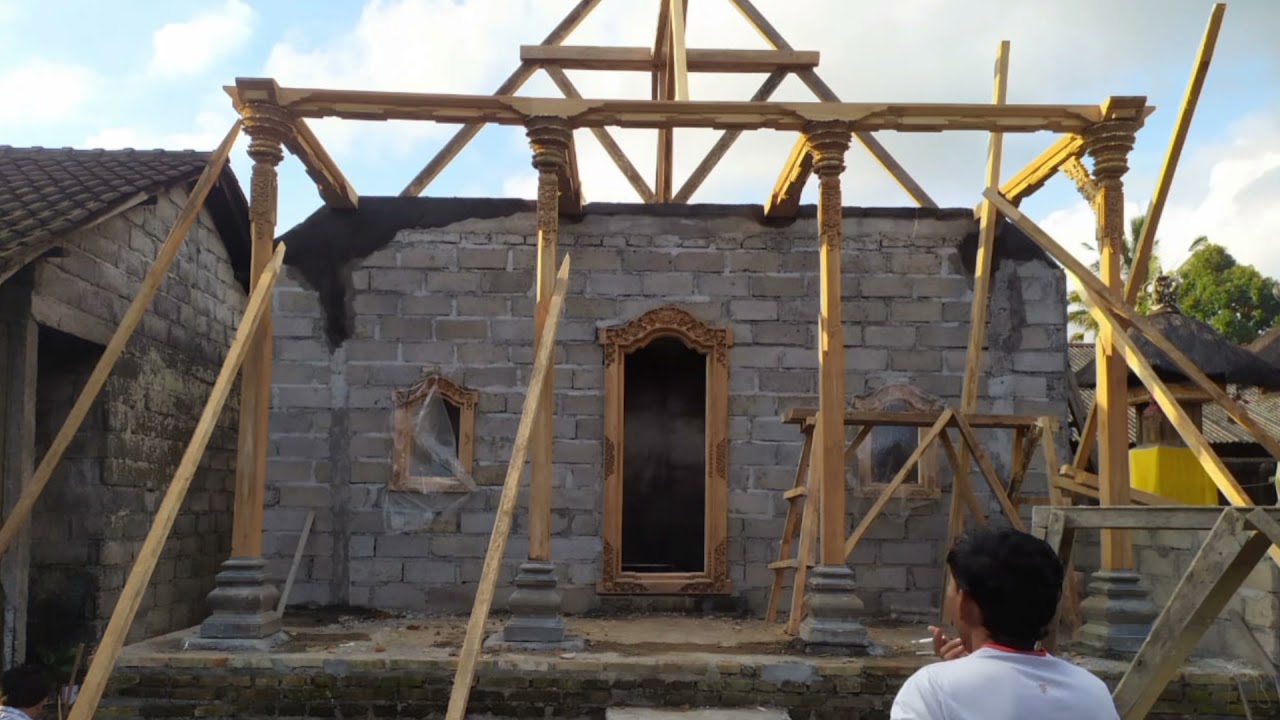 #Membangun#Rumah#Stil#Bali# dari tahap awal pondasi ingga 60%