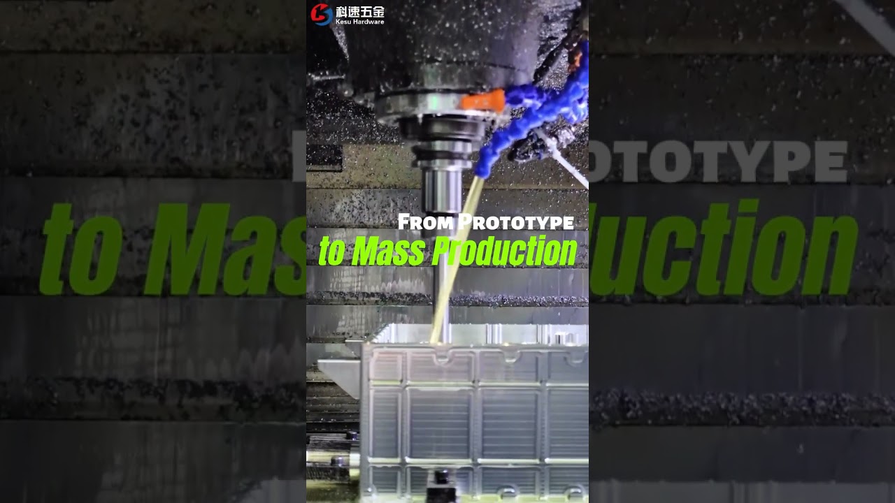 Custom CNC machining — from prototype to mass production. 