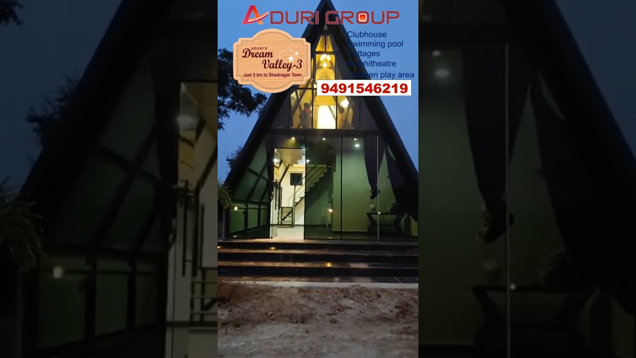 Aduri Group Dream Valley 3 - Clubhouse, Swimmingpool, Cottages, Amphitheatre 