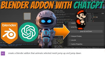 WOW! ChatGPT AI Can Create Blender Addon In 1 minute! #openai #chatgpt  #blender3d