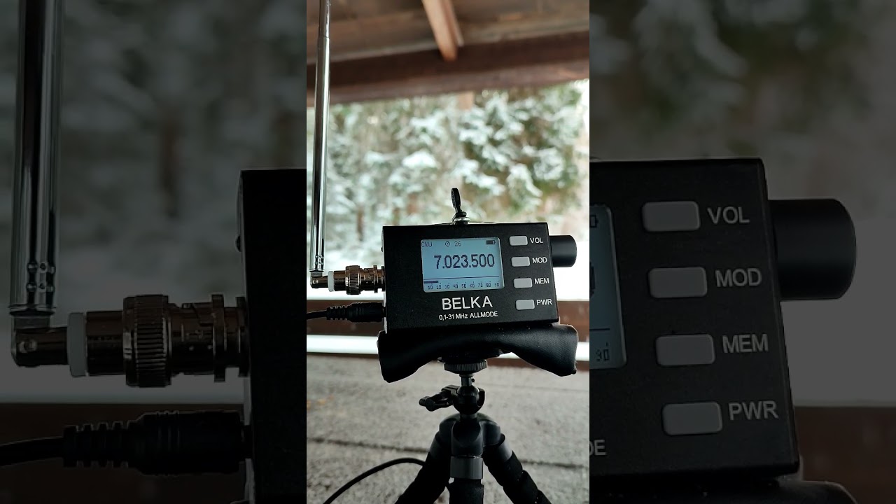 Приëм азбуки Морзе на Belka II Receiving Morse code on Belka