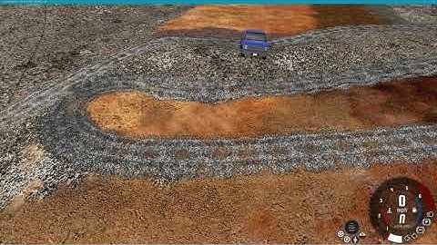 Gravel Terrain Paint w/Gravel Path Decal  - BeamNG