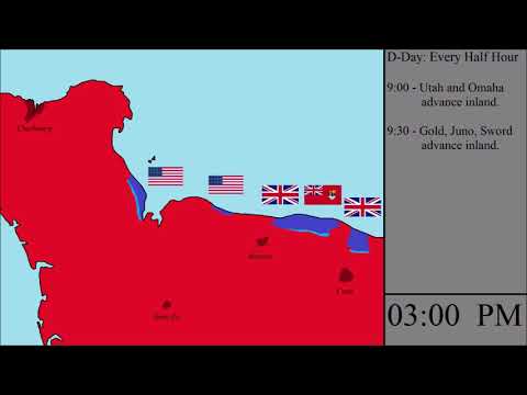 D-Day: Every Half Hour
