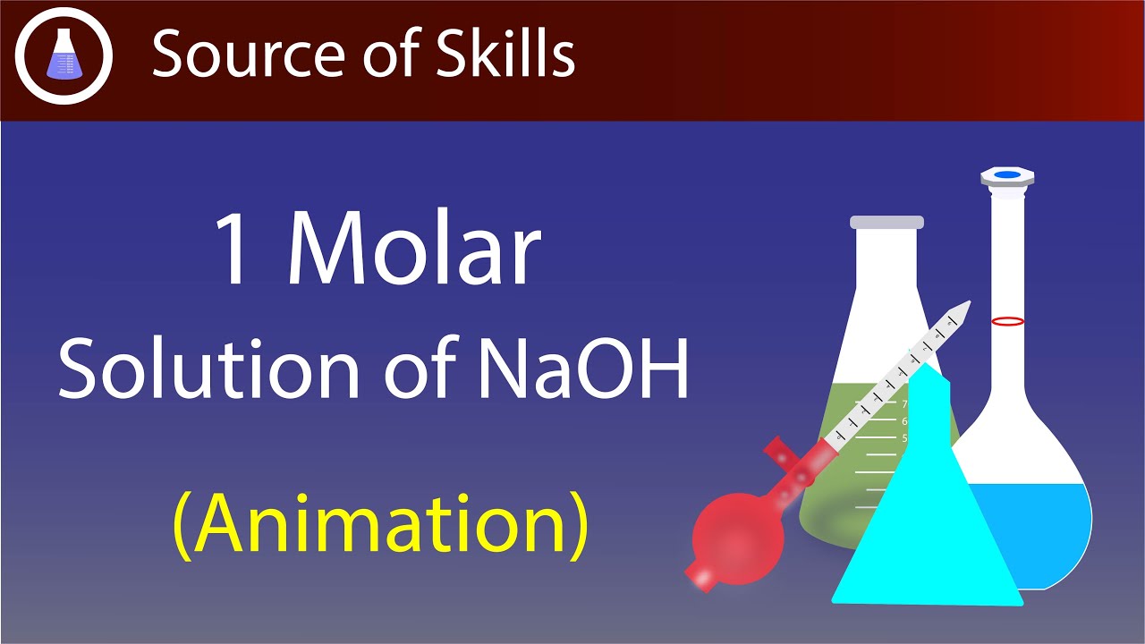 1 Molar Solution Of Naoh | 1 M Naoh | 1 Molar Naoh Calculation