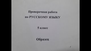 ВПР 5 класс Русский язык