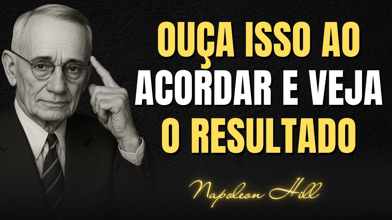 Faça Isso AO ACORDAR e Transforme sua Vida de Uma Vez Por Todas | Napoleon Hill