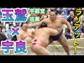 『出た〜❗️ラリアット❗️』玉鷲 vs 宇良【宇都宮巡業】2025/4/18［UTSUNOMIYA jungyo］TAMAWASHI vs URA